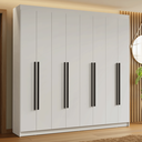 Ver imagem 1 de Guarda-Roupa Casal 8 Portas Batentes Saturno Madesa