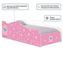 Ver imagem 3 de Mini Cama Infantil 157,5x72,5cm com Proteção Lateral Personagens K02 - D’Rossi