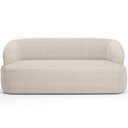 Ver imagem 5 de Sofá 2 Lugares Curvo Orgânico Living 150cm Barolo L06 Linho Bege