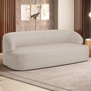 Ver imagem 6 de Sofá 2 Lugares Curvo Orgânico Living 150cm Barolo L06 Linho Bege