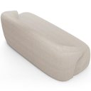Ver imagem 4 de Sofá 2 Lugares Curvo Orgânico Living 150cm Barolo L06 Linho Bege
