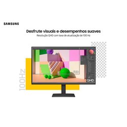 Monitor Viewfinity S6 Samsung, 27", Ethernet, Hdmi, Display Port, Usb, 100hz, 5ms - Ls27d600alxzd - 3 Monitor Viewfinity S6 Samsung, 27", Ethernet, Hdmi, Display Port, Usb, 100hz, 5ms - Ls27d600alxzd - 3