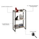 Ver imagem 3 de Estante Livreiro Multiuso Dynamica Industrial 60cm 3 Prateleiras C08 Snow - Mpozenato