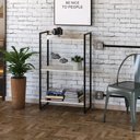 Ver imagem 2 de Estante Livreiro Multiuso Dynamica Industrial 60cm 3 Prateleiras C08 Snow - Mpozenato