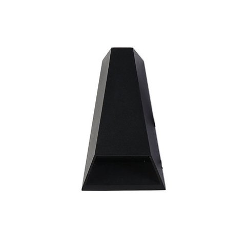 Arandela de Parede Led Mid Retangular Facho Duplo Aberto e Fechado Externo 3000k 10w Bivolt 17,5x10,