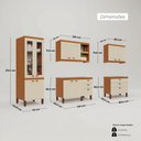 Ver imagem 4 de Cozinha Completa Modulada Positano 100% MDF Premium
