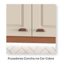 Ver imagem 5 de Cozinha Completa Modulada Jessica 100% MDF com 2 Balcões Independentes 10 Portas e 6 Gavetas Tuboarte