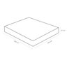 Colchão King Ortobom Elegant Nanolastic Super 193x203x27 - 2