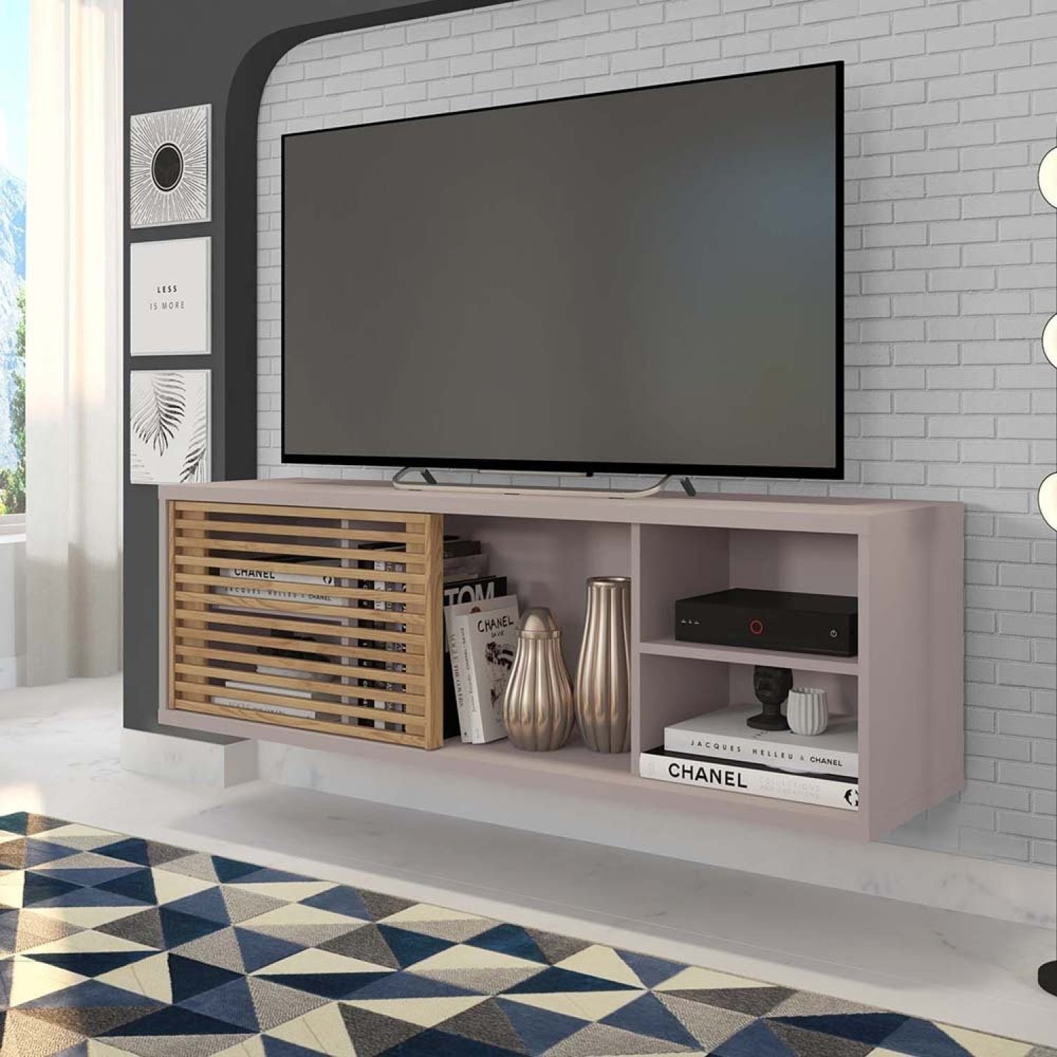 Rack Suspenso para TV até 55 Polegadas 136cm em BP Porta Ripada Multiverso CabeCasa MadeiraMadeira é ruim? Rack Suspenso para TV até 55 Polegadas 136cm em BP Porta Ripada Multiverso CabeCasa MadeiraMadeira é boa?