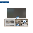 Ver imagem 6 de Rack Suspenso para TV até 55 Polegadas 136cm em BP Porta Ripada Multiverso