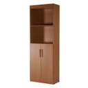 Ver imagem 2 de Livreiro Multiuso Flex 2 Portas Sala Escritório Home Office Cozinha Despensa ou Lavanderia - Nature