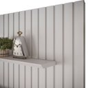 Ver imagem 4 de Painel com Bancada para Tv até 65 Polegadas Ripado Dj Móveis Trento 183 Bali