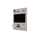 Ver imagem 3 de Painel com Bancada para Tv até 65 Polegadas Ripado Dj Móveis Trento 183 Bali