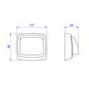 Ver imagem 5 de Kit Valvula Descarga Base 1.1/2 + Acabamento Hydra Deca