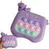 Pop It Interativo Mini Game Unicornio 4 Modos Som Luzes Relaxante Sensorial Anti Estresse Fidget por - 1