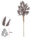 Ver imagem 2 de Folhagem Seca com Flocked Marrom Outono 80cm