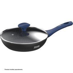 Panela Sauté Grand 24cm Ichef Home Polishop Shark Series - Azul | Azul - 6