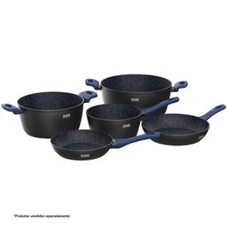 Panela Sauté Grand 24cm Ichef Home Polishop Shark Series - Azul | Azul - 7