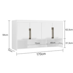 Módulo Aéreo para Cama Queen  - 4