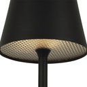 Ver imagem 3 de Abajur Preto Louvre Led Taschibra Recarregável sem Fio 2w Sensor Touch - Preto