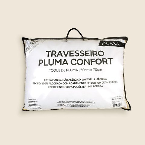 Travesseiro Pluma Confort - A\casa