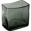 Ver imagem 1 de Vaso Decorativo Enfeite Retangular Home&co Vidro 16x11x16cm Fumê
