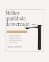 Ver imagem 6 de Torneira Banheiro Misturador 100% Metal Premium Alta Atenas Preto