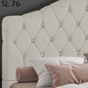 Ver imagem 5 de Cabeceira Queen 160 cm Room Linho SL 76 Peer