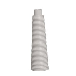 Vaso Garrafa para Flores (com Textura) - Acabamento Verde Claro Fosco - 1