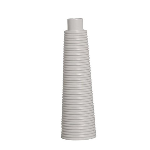 Vaso Garrafa para Flores (com Textura) - Acabamento Verde Claro Fosco