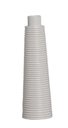 Ver imagem 1 de Vaso Garrafa para Flores (com Textura) - Acabamento Verde Claro Fosco