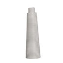 Ver imagem 1 de Vaso Garrafa para Flores (com Textura) - Acabamento Verde Claro Fosco