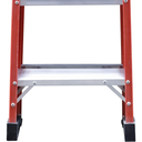 Ver imagem 6 de Escada de Alumínio e Fibra de Vidro 5 Degraus Residencial 1,80m Raf-05 Sintese - Leve e Segura