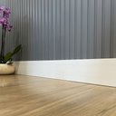 Ver imagem 3 de Rodape Poliestireno Liso Branco 15cm X 1,5cm Br 2,40m - Liso 15 Cm