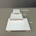 Ver imagem 2 de Rodape Poliestireno Liso Branco 15cm X 1,5cm Br 2,40m - Liso 15 Cm