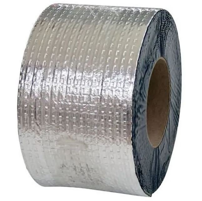 Manta Asfaltica Aluminizada 45 Cm X 10 Metros (Kit) 10 rolo Primer - 1