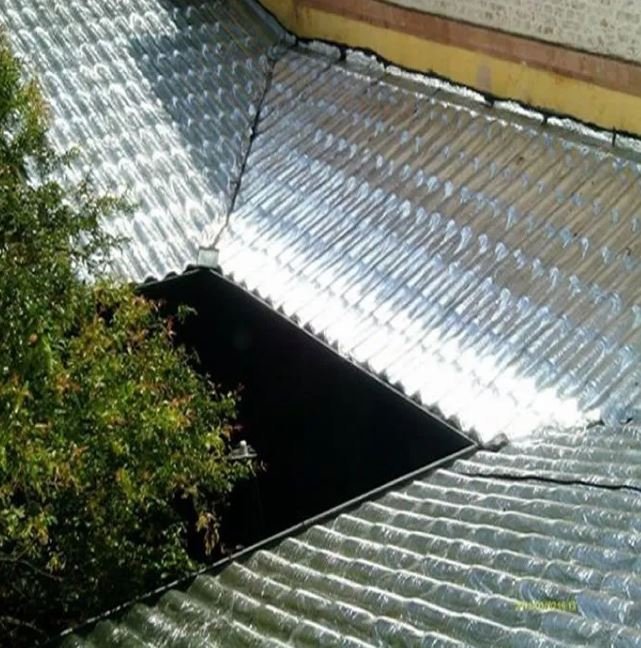 Manta Asfaltica Aluminizada 45 Cm X 10 Metros (Kit) 10 rolo Primer - 2