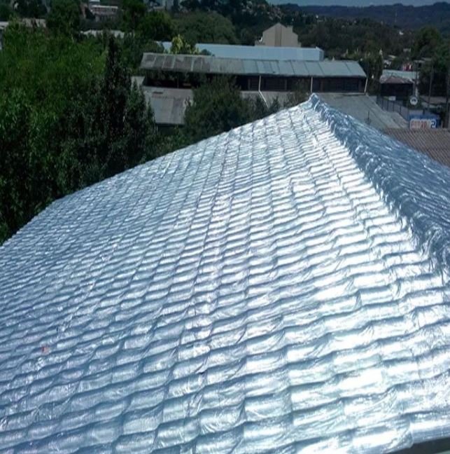 Manta Asfaltica Aluminizada 45 Cm X 10 Metros (Kit) 10 rolo Primer - 6