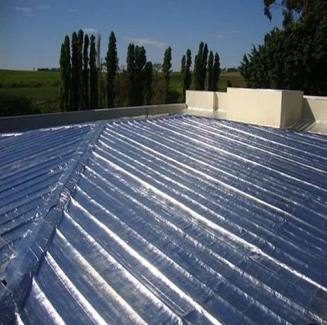 Manta Asfaltica Aluminizada 45 Cm X 10 Metros (Kit) 10 rolo Primer - 5