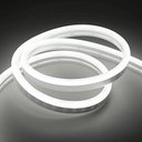 Ver imagem 3 de Kit 1 a 10 Metros Mangueira Fita Led Neon Flex Branco Frio 6500k + Rabicho:1 Metro 220v + Rabicho