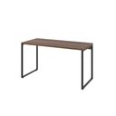 Ver imagem 1 de Mesa Office 135X60X75Cm Nogal / Est.Preta Nogal / Est.Preta