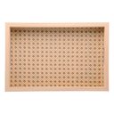 Ver imagem 2 de Bandeja Retangular de Mdf com Fundo de Treliça 35 X 4 X 25 Cm Casa Del Grande