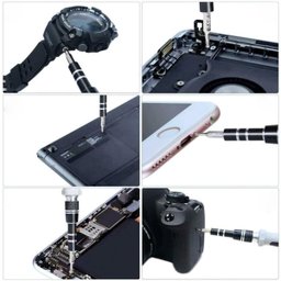 Caixa Maleta de Ferramentas Telefone Celular Conserto 115 Peças Chave de Fenda Precisao Profissional - 8