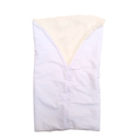 Ver imagem 1 de Saco Porta Bebê Percal e Sherpa com Zíper e Botão Hipoalergenico: Branco