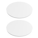 Ver imagem 1 de Kit com 02 Tampos de Mesa Redondo 110cm de 15mm Rimo - Branco