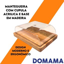 Porta Manteiga Mantegueira com Tampa Utily - 5