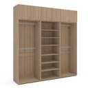 Ver imagem 2 de Closet com Maleiro Fechado 220 cm Frame Yescasa