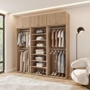 Ver imagem 1 de Closet com Maleiro Fechado 220 cm Frame Yescasa