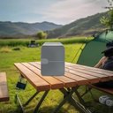 Ver imagem 4 de Mini Geladeira 4l 12v Portatil Aquecedor e Refrigerador para Carro Casa e Viagem Porta Bebidas Cinza