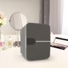 Mini Geladeira 4l 12v Portatil Aquecedor e Refrigerador para Carro Casa e Viagem Porta Bebidas Cinza - 5